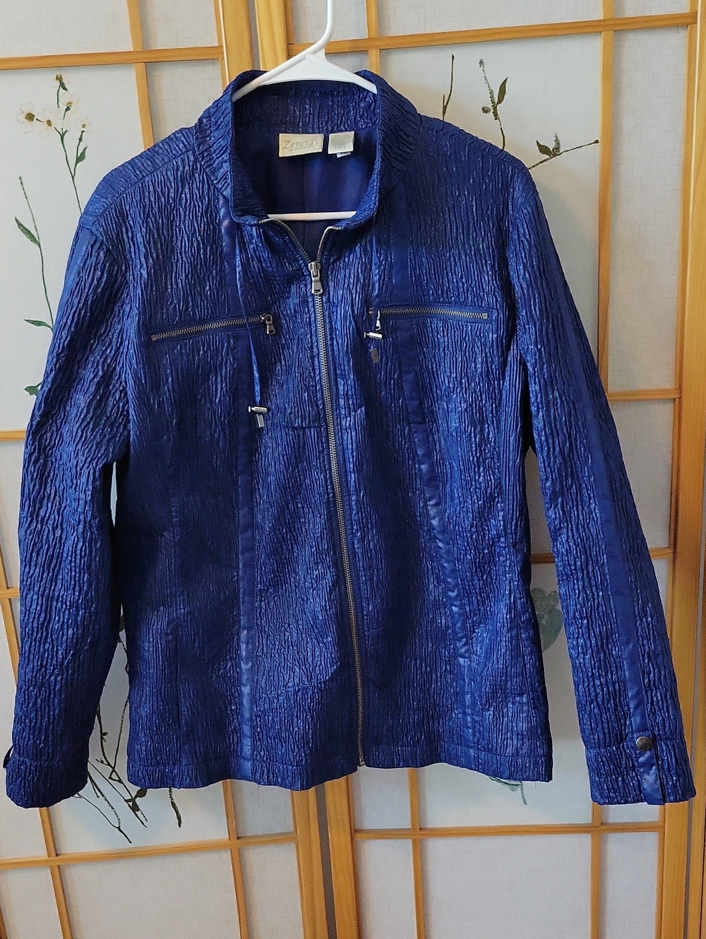 💙Zenergy crepe shine jacket